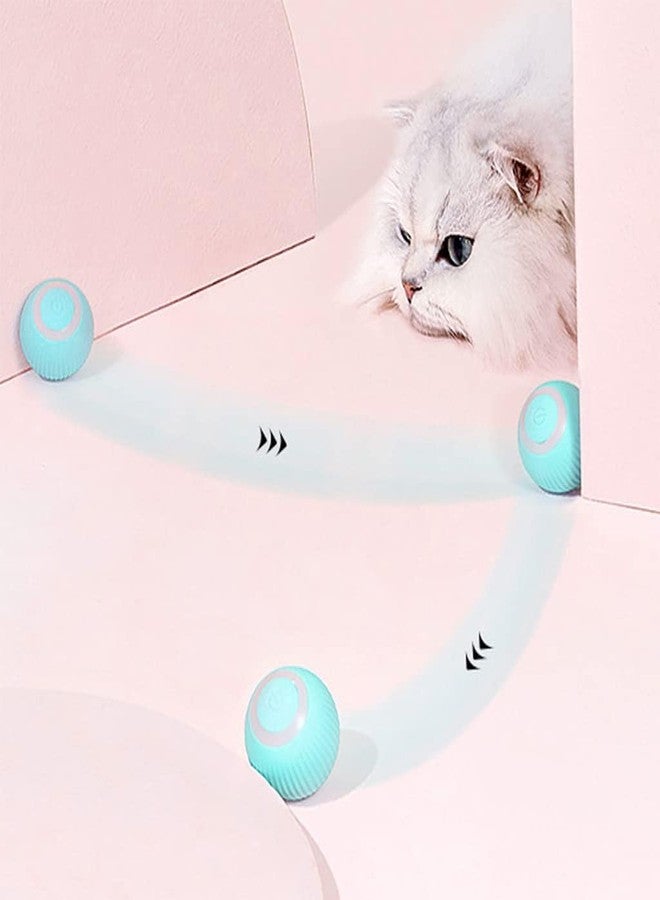SIMESTICH Smart LED 360° Rotating Cat Toy Ball - Interactive Rechargeable Cat Toy with LED Lights & Automatic Obstacle Avoidance - Fun, Safe, and Engaging Play for Cats - Image 5